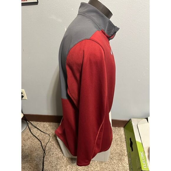 Nike DriFit Long Sleeve Half ZIP Coaching Windbreaker - Picture 2 of 5